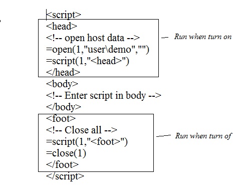 host script