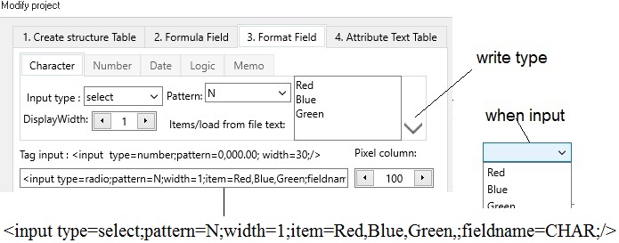 select button edit record